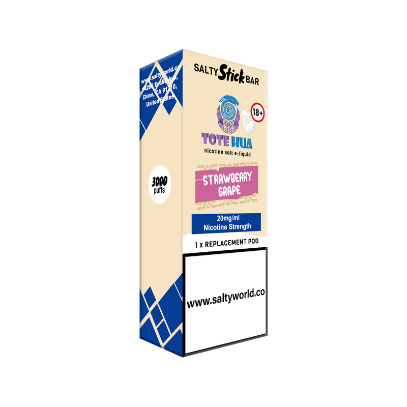 Strawberry Grape - Salty Stick Bar Replacement Pod 11.4mg/mL - Image 2