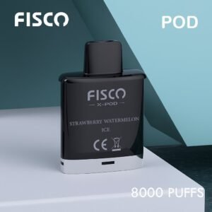 FISCO XPOD STRAWBERRY WATERMELON ICE – 8000 PUFFS (POD ONLY)