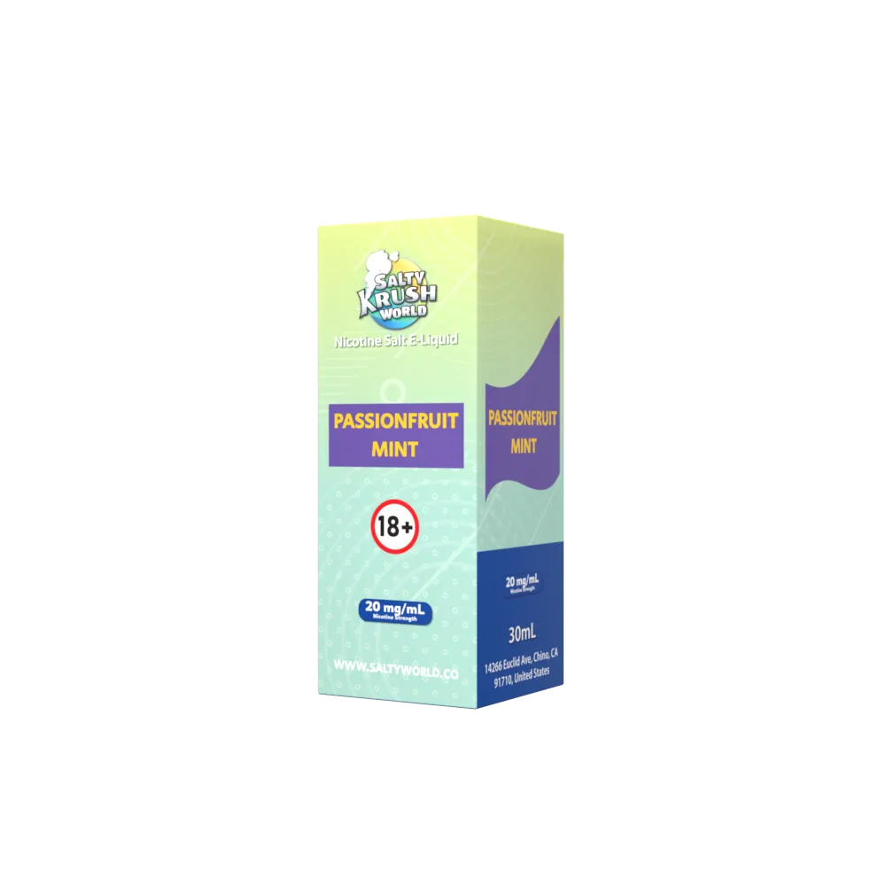 Passionfruit Mint - Nicotine Salt E-Liquid