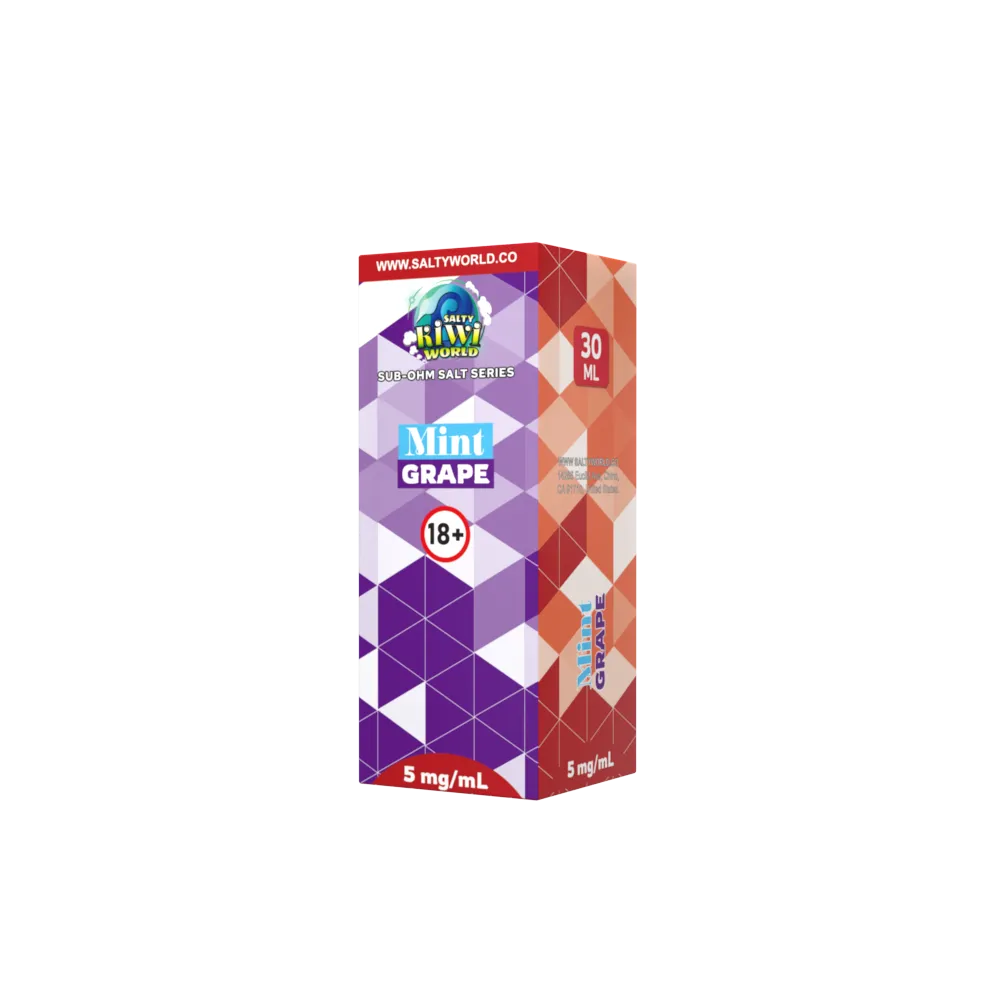 Mint Grape - Sub-Ohm Nicotine Salt E-liquid