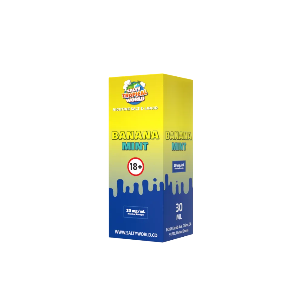 Banana Mint - Nicotine Salt E-Liquid