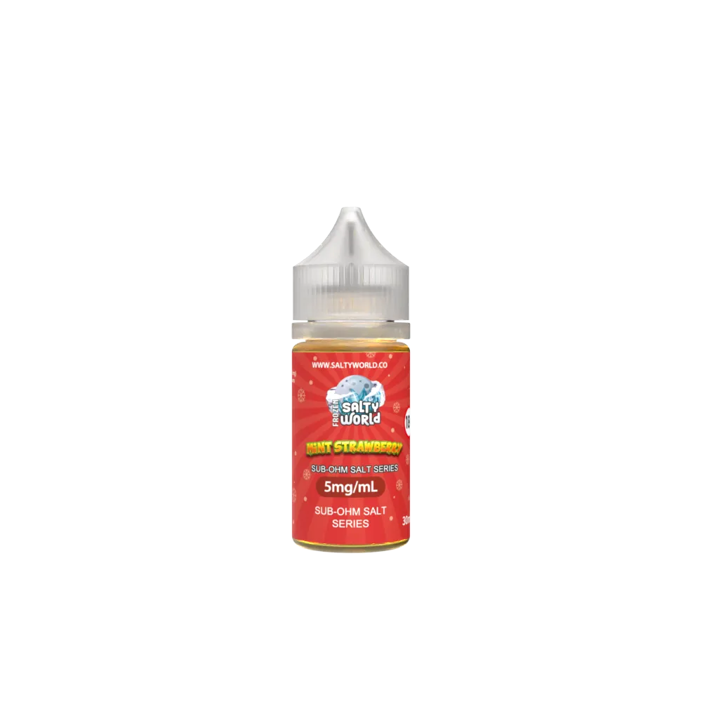 Mint Strawberry - Sub-Ohm Nicotine Salt E-liquid - Image 2