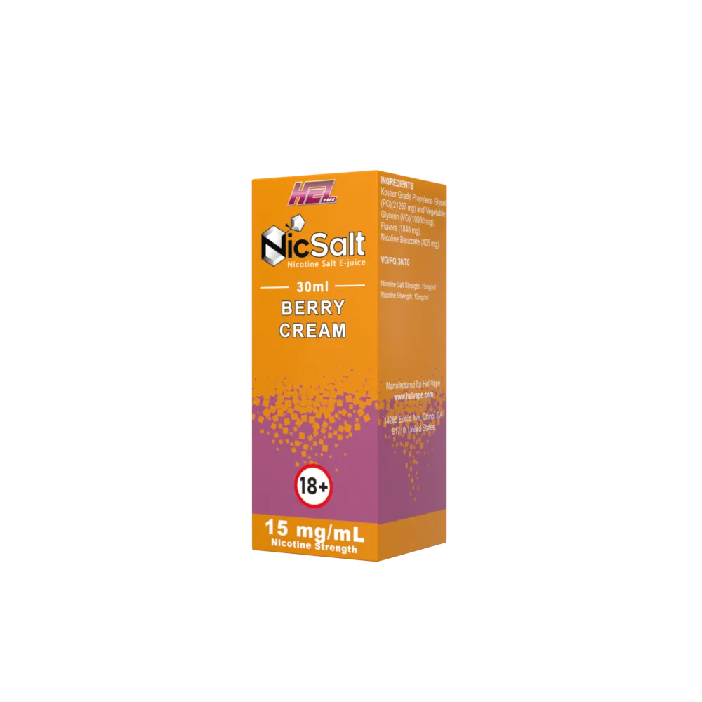 Berry Cream - Nicotine Salt E-liquid