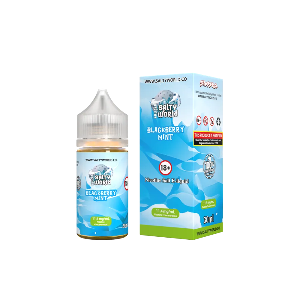 Blackberry Mint - Nicotine Salt E-liquid