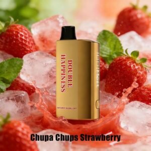 DOUBLE HAPPINESS HYPE CHUPA CHUPS STRAWBERRY – 12000 PUFFS